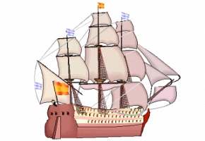 piratenschiff ausmalbilder